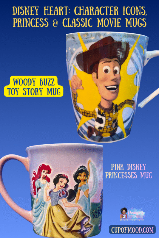 Get ready to blast off into a world of magic with the Woody Buzz Toy Story Mug. Dive into a world of fairy-tale charm with this authentic Pink Disney Princesses Mug by Disney Parks. 