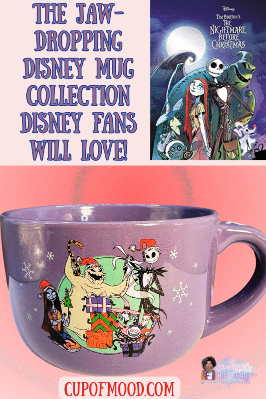 Bring a touch of spooky elegance to your wine nights with the Disney Nightmare Christmas Wine Glass! It’s the perfect #cupofmood for Disney enthusiasts.