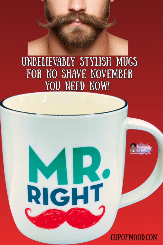 Introducing the Mr. Right Red Mustache Mug. It’s the perfect #cupofmood and perfect addition to your collection for any fun-loving couple!