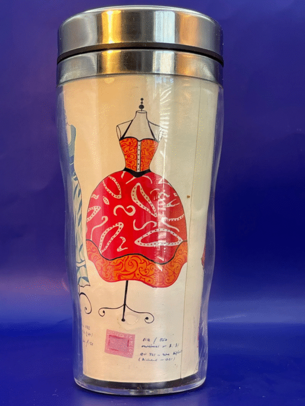 Elevate your daily caffeine fix with our Fashion Dresses Travel Mug!  It’s the perfect #cupofmood to stay chic and caffeinated on the move.