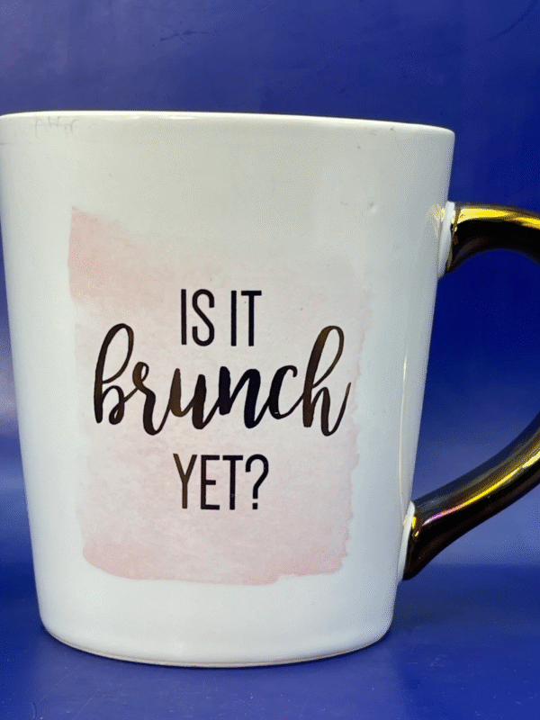 Introducing the Brunch Yet Jumbo Mug. It’s the perfect #cupofmood and the ultimate companion for your laid-back brunches and lazy weekend mornings.