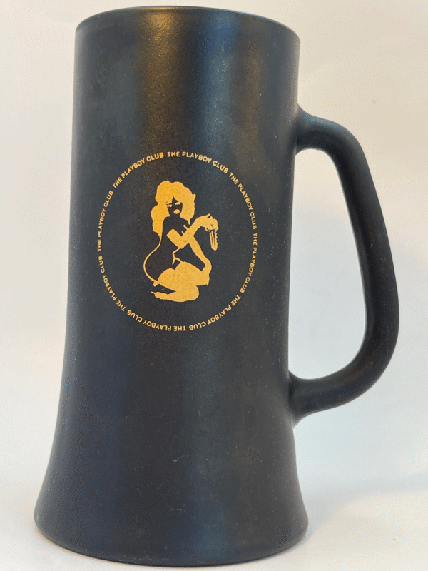 Unleash a wave of nostalgia and a dash of sultry sophistication with this Playboy Club Beer Mug! 