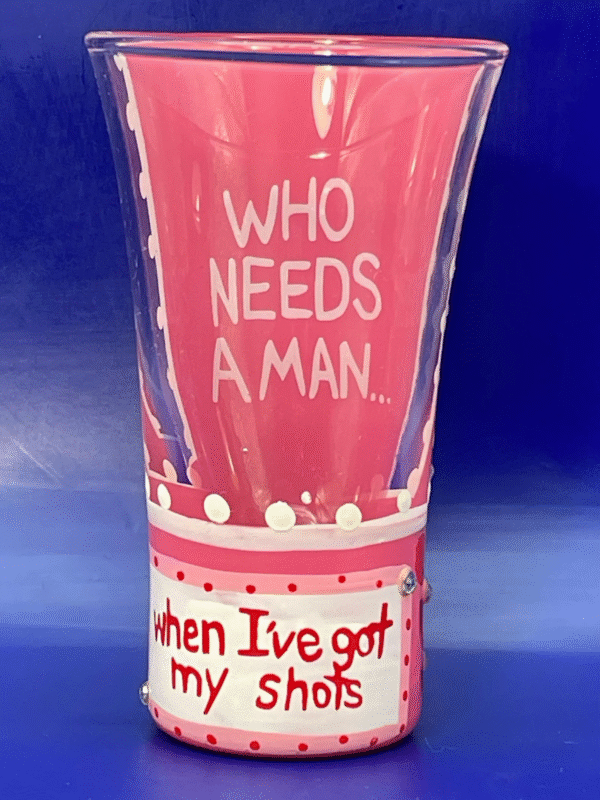 Get ready to add a splash of sass to your shot glass collection with the Lolita Got Shots Glass! 