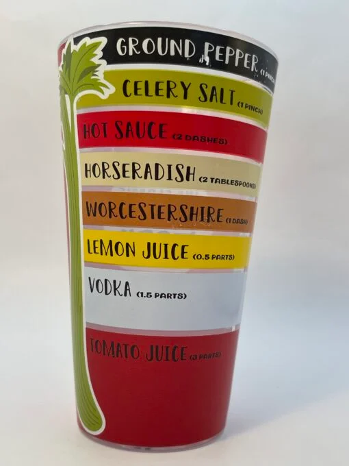 Introducing the CupofMood Shop’s latest star: The Classic Bloody Mary Recipe Glass! It’s the perfect #cupofmood for Bloody Mary Lovers.