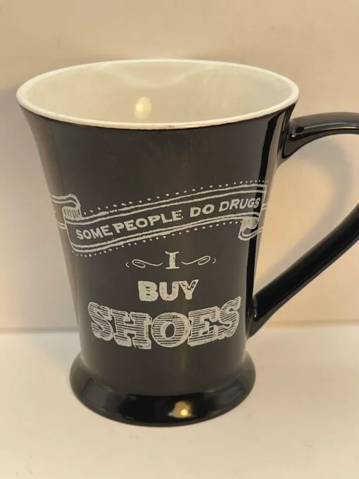 Start your day with sass thanks to the Funny Shoe Lover Coffee Mug. It’s the perfect #cupofmood because who needs rehab when there’s retail therapy?