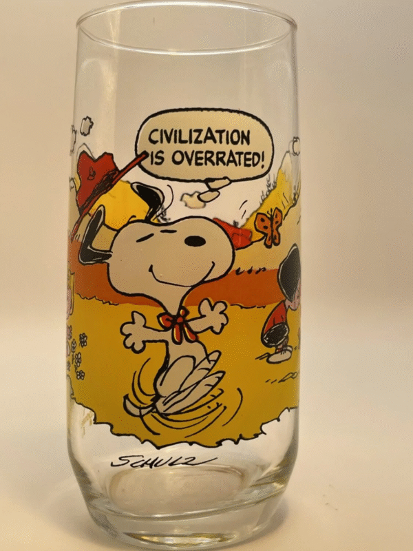 This delightful Camp Snoopy Snoopy McDonald’s Collectible Glass is the perfect #cupofmood to bring a dash of nostalgia, and a whole lot of Snoopy to you!