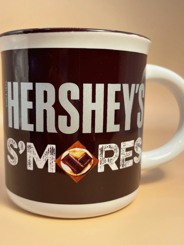 This Brown Hershey’s S’mores Mug by Galerie is the perfect #cupofmood for the s’more lover in your life. This is cute brown mug by Galerie for Hershey’s.
