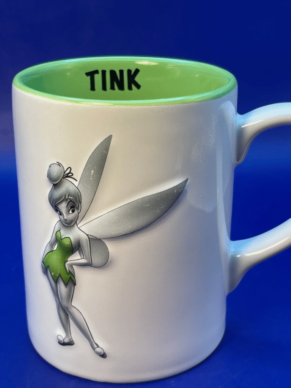 Sprinkle a touch of pixie dust into your mornings with our 3D Disney Tink Tinkerbell Mug It’s the perfect #cupofmood for Tinker Bell fans!