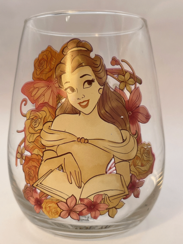 Unleash your inner mermaid with the Belle Never Judge Wine Glass. It’s the perfect #cupofmood a charming addition to the Disney Collection.