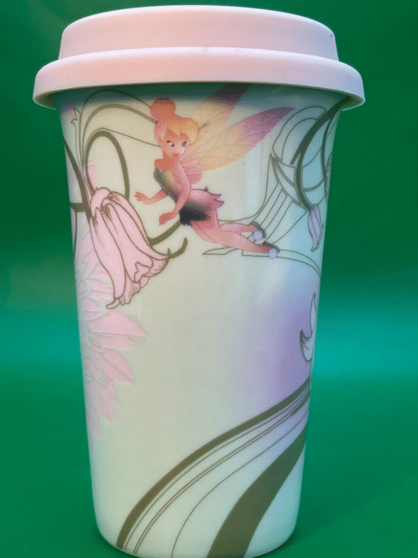 Add a sprinkle of pixie dust to your daily routine with the Disney Tinkerbell Travel Mug. It’s the perfect #cupofmood and newest Disney Princess addition.