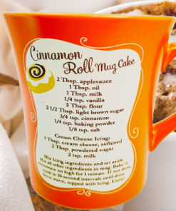 Abbey Press Cinnamon Roll Mug recipe design inspirational mug