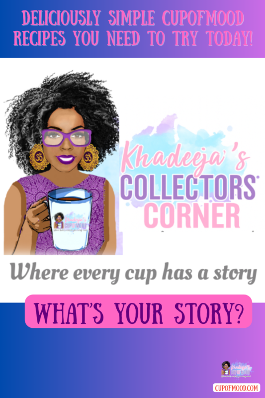 Collector’s Corner graphic with featured CupofMood exclusive mug finds for collectors