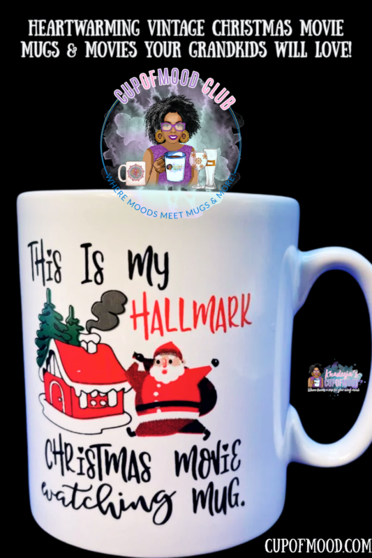 Transform your holiday movie marathons into a cozy cinematic experience with the Hallmark Movie Watching Mug. It’s the perfect movie watching #cupofmood.