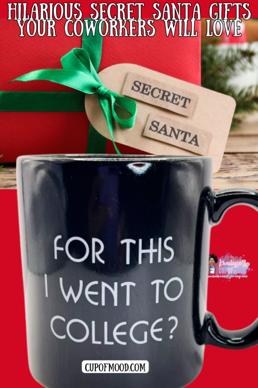 The For This Went College Mug is the perfect #cupofmood to is here to commiserate with you and upgrade your coffee break with a mug that gets it.