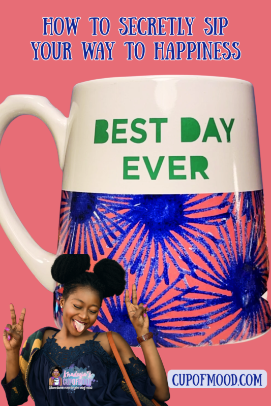 This jumbo-sized This Best Day Ever Coffee Cup holds more than just liquid. It holds the promise of a great day ahead.