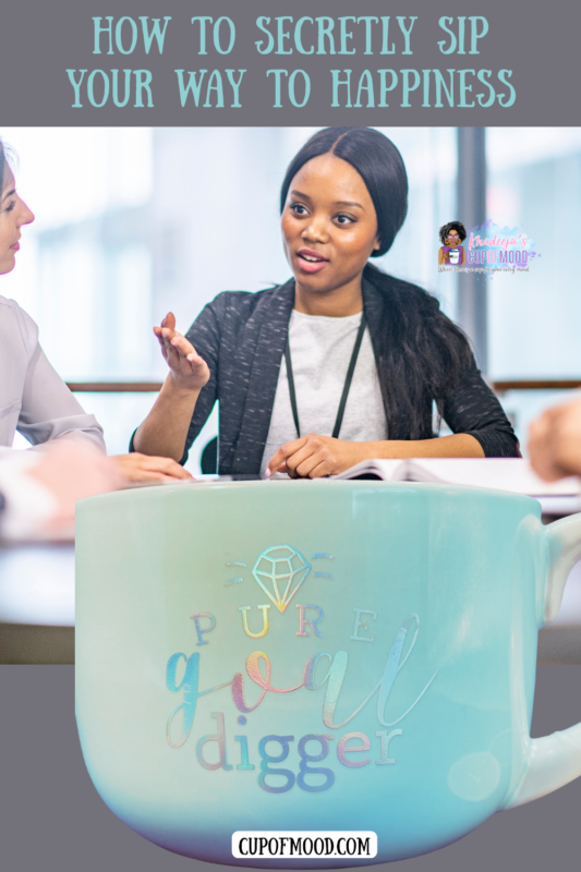 This Pure Goal Digger Mug 20-ounce vessel isn’t just for sipping your favorite brew. 