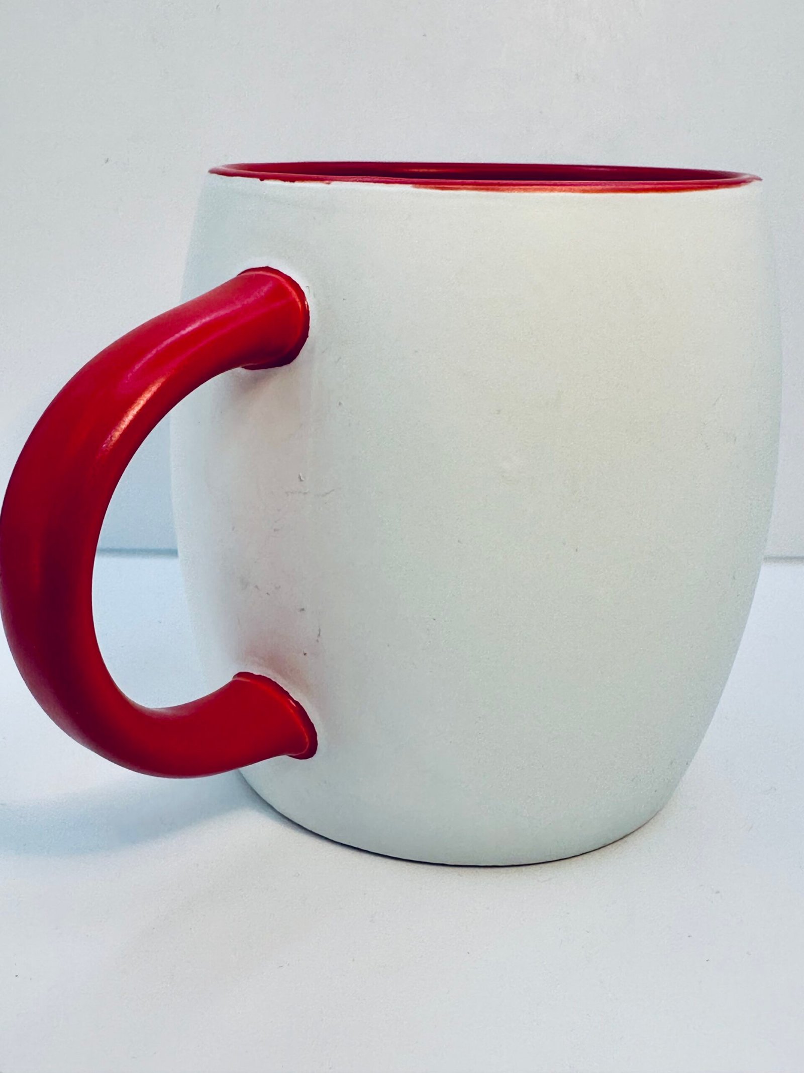 Hang the Ornaments Hallmark Christmas Mug back side view