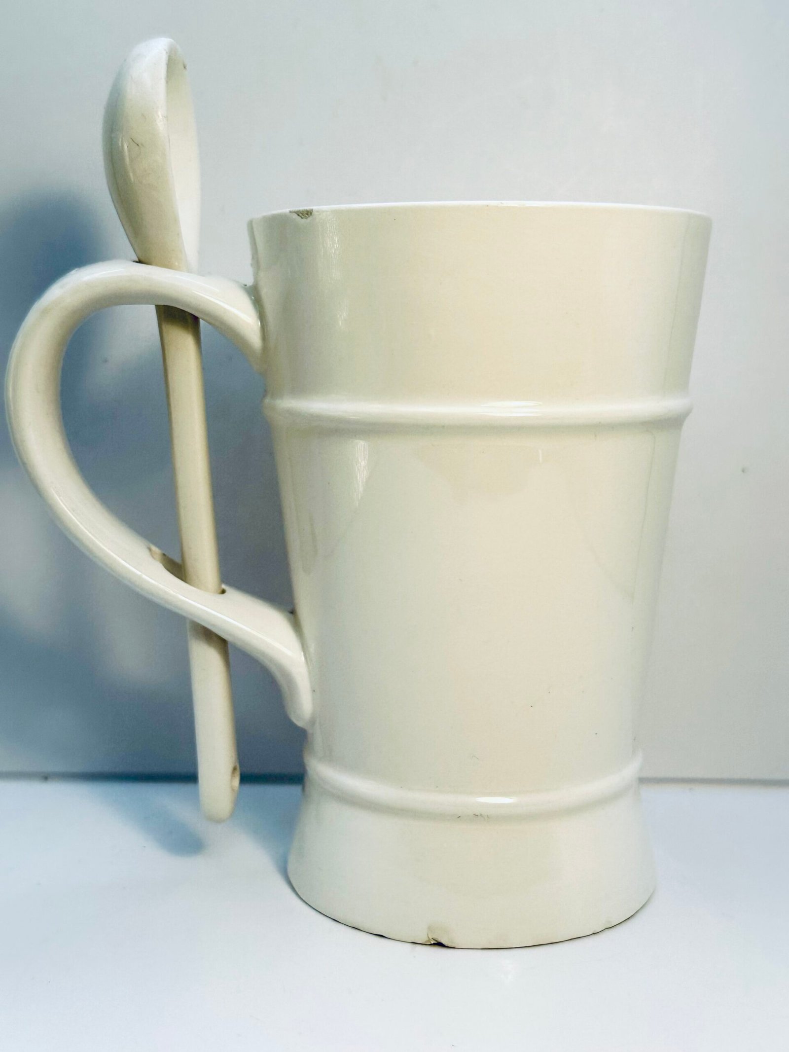 Better Not Pout Christmas mug with spoon