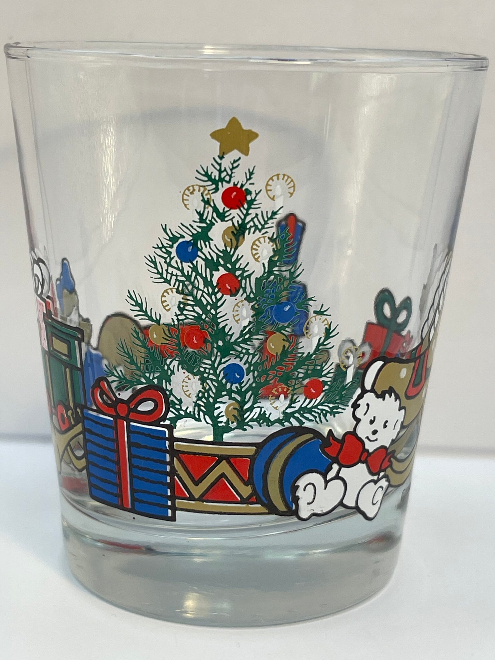 Vintage Christmas glassware collectible