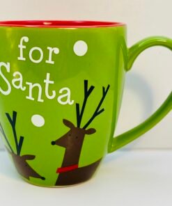 Red Envelope Green Reindeer For Santa Mug