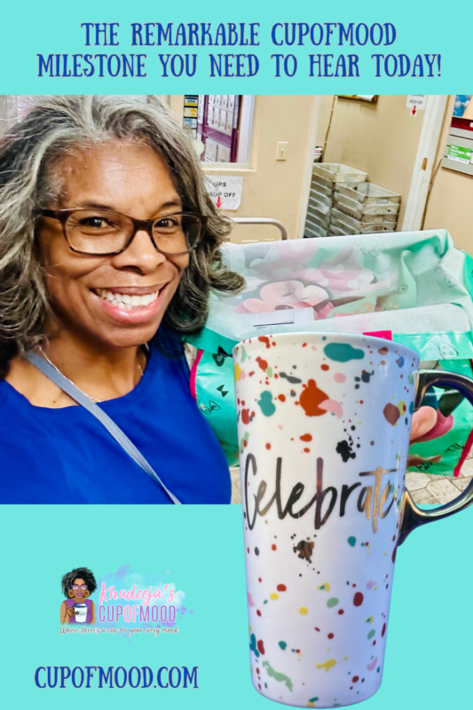 This Celebrate Latte Mug by Cypress Home is has splashes of color all of this stylish coffee cup. It’s the perfect #cupofmood for celebrating anything!