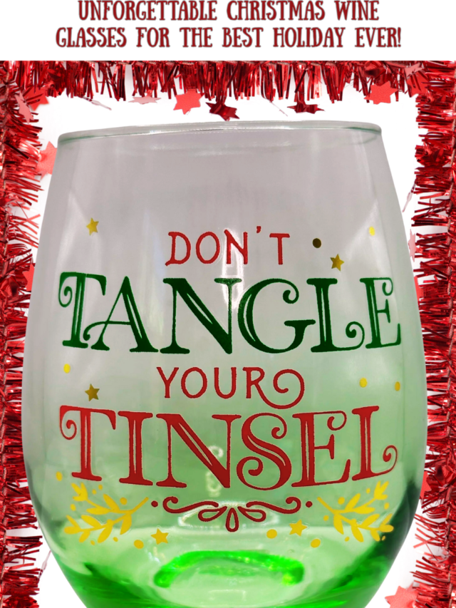 Unforgettable Christmas Wine Glasses You’ll Want to Gift This Year