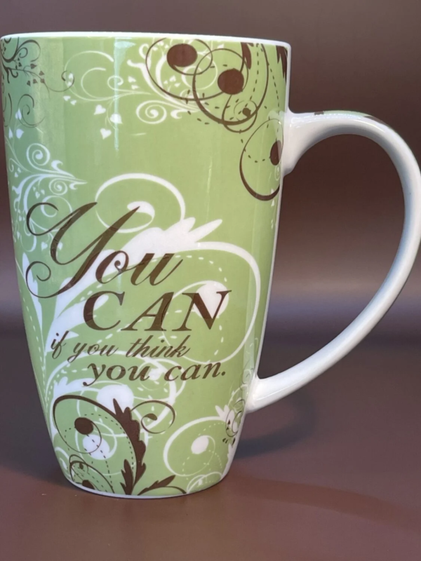This You Can Latte Mug is the perfect #cupofmood for the person on their grind. This is an elegantly designed and beautiful extra large coffee cup mug.