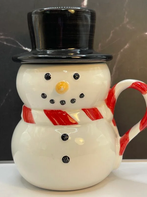 Add a frosty dose of charm to your drinkware collection with the Williams Sonoma 3D Snowman Mug!It’s the perfect #cupofmood and cozy masterpiece.