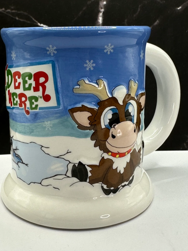 Bring holiday cheer straight to your cup with the delightful 3D Reindeer Here Christmas Mug. It’s the perfect #cupofmood to dash into the holidays.