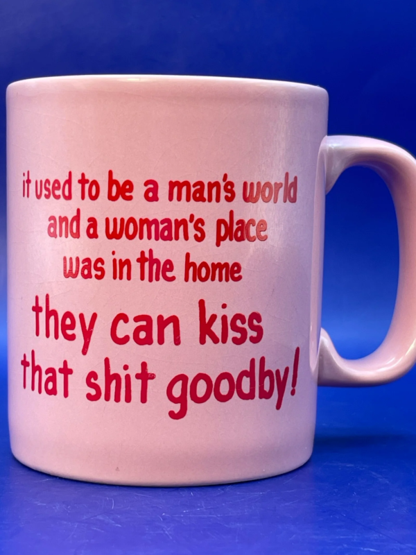 Introducing the Pink Mans World Mug. It’s the perfect #cupofmood and a a sassy and empowering addition to our Sarcastic Collection!