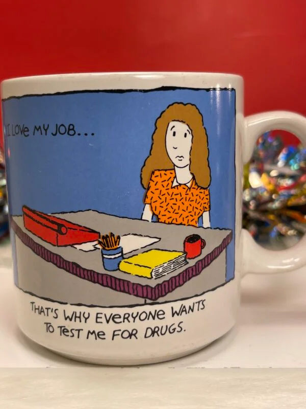 This I Love My Job Mug by Papel Giftware is the perfect #cupofmood for people who love their jobs. If you still love your job you need this mug!