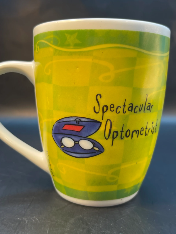 This Spectacular Optometrist Porcelain Mug Coffee Cup by H&H It’s Only A Job is the perfect #cupofmood for a truly Spectacular Optometrist.