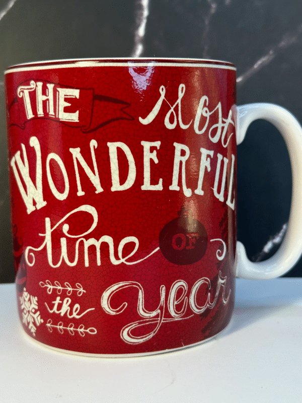 Embrace the magic of the holidays with the festive 222 Fifth Christmas Tunes Mug. It’s the perfect #cupofmood reminding you of the joy this season brings.