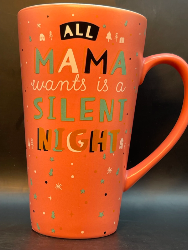 This All Mama Wants Latte Mug is the perfect #cupofmood for moms everywhere. Even better, this whimsical Latte Mug can be used any time of the year.