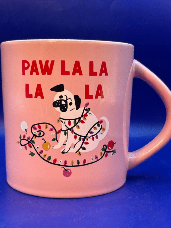Indulge in the festive whimsy of the season with the Paw LaLaLa Christmas Dog Mug. It’s the perfect #cupofmood for dog lovers and holiday enthusiasts alike!