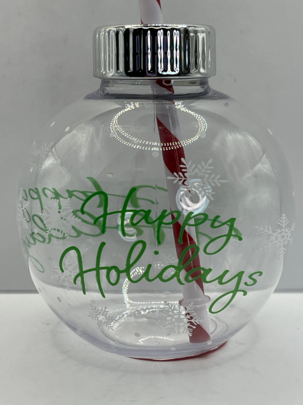 Spread Holiday Cheer with the Happy Holidays Ornament Acrylic Tumbler. It’s the perfect #cupofmood making it the perfect holiday companion.