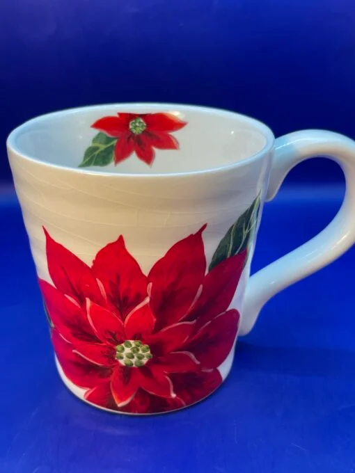 Introducing the Maxcera Christmas Pointsettia Mug, a Christmas masterpiece in every sip. It’s the perfect #cupofmood to enjoy warm holiday beverage.