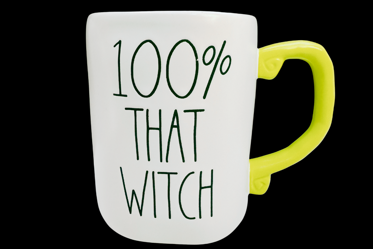 Rae Dunn 100% That Witch Mug front view