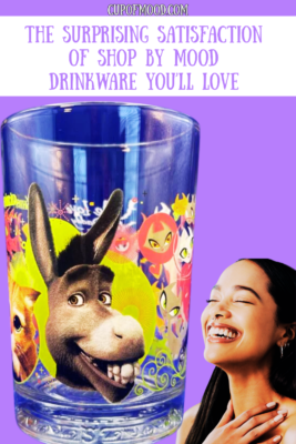 Vintage character glass representing nostalgic drinkware at CupofMood