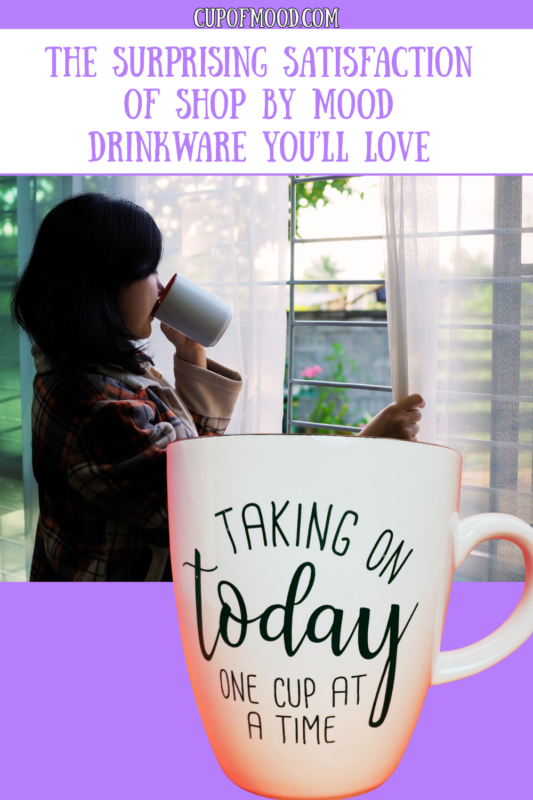 Inspired mood mug with motivational message from CupofMood