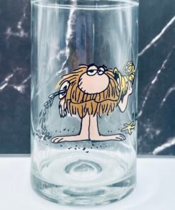 B.C. Grog collector glass front view