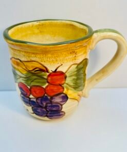Certified International Tuscany Mug top view