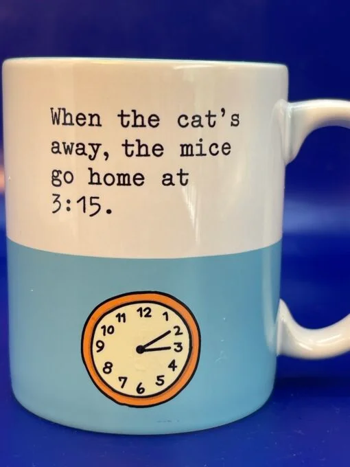 Bring some humor to your coffee routine with the Cat’s Away Hallmark Mug! It’s the perfect #cupofmood that will brighten up your morning.