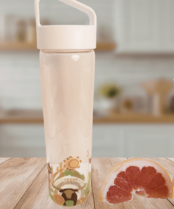 Starbucks 2016 Texas Glass Bottle styled on kitchen counter lifestyle image