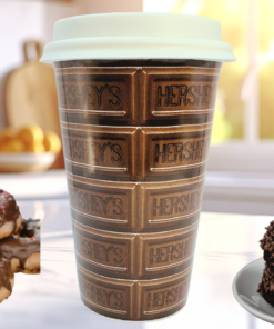Hershey’s Chocolate Travel Tumbler kitchen scene
