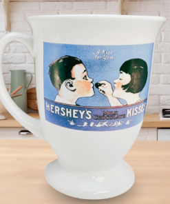 Hershey’s Kiss For You Pedestal Mug kitchen scene