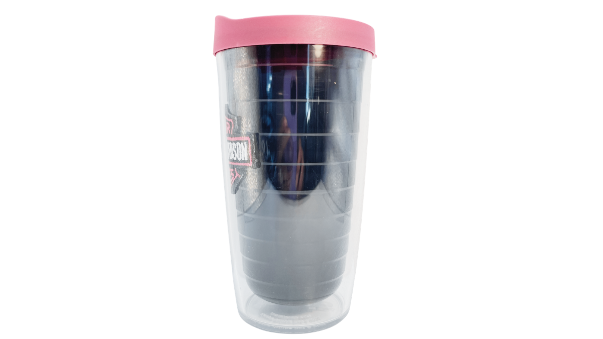 Harley-Davidson Pink Patch Tervis Tumbler 16 oz right side view