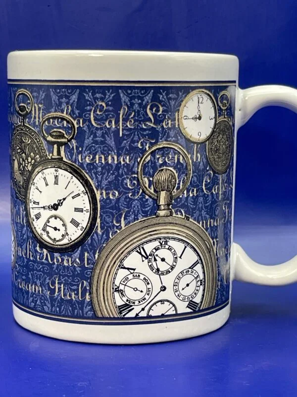 Introducing the Pocket Watch Coffee Mug. It’s the perfect #cupofmood and perfect blend of vintage charm and coffee-time delight!