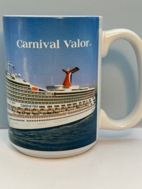 Set sail on a nostalgic voyage every morning with our Carnival Cruise Valor Souvenir Mug. It’s the perfect #cupofmood and a coveted addition.