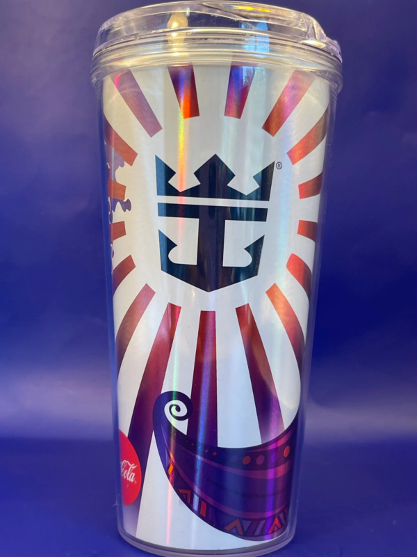 Crafted from durable acrylic and featuring double-wall insulation. This 16-ounce Royal Caribbean Purple Souvenir Tumbler keeps your favorite beverages refreshingly cool. Especially while you embark on your next adventure at sea.